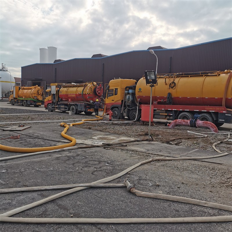 青原污水池清理