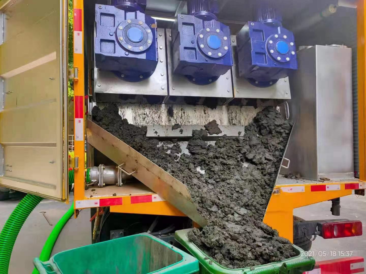 青原化粪池清掏城市维护站-泥浆净化干湿分离处理